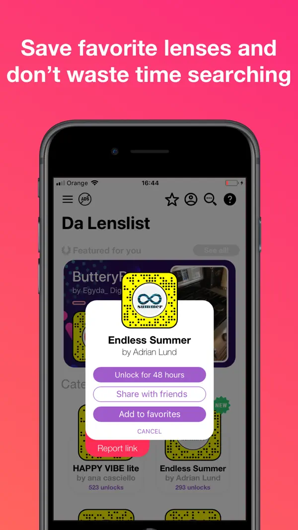 Da Lenslist 3